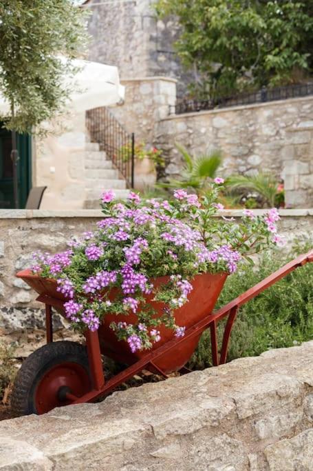 Tzitzifes Stone Mansionヴィラ エクステリア 写真