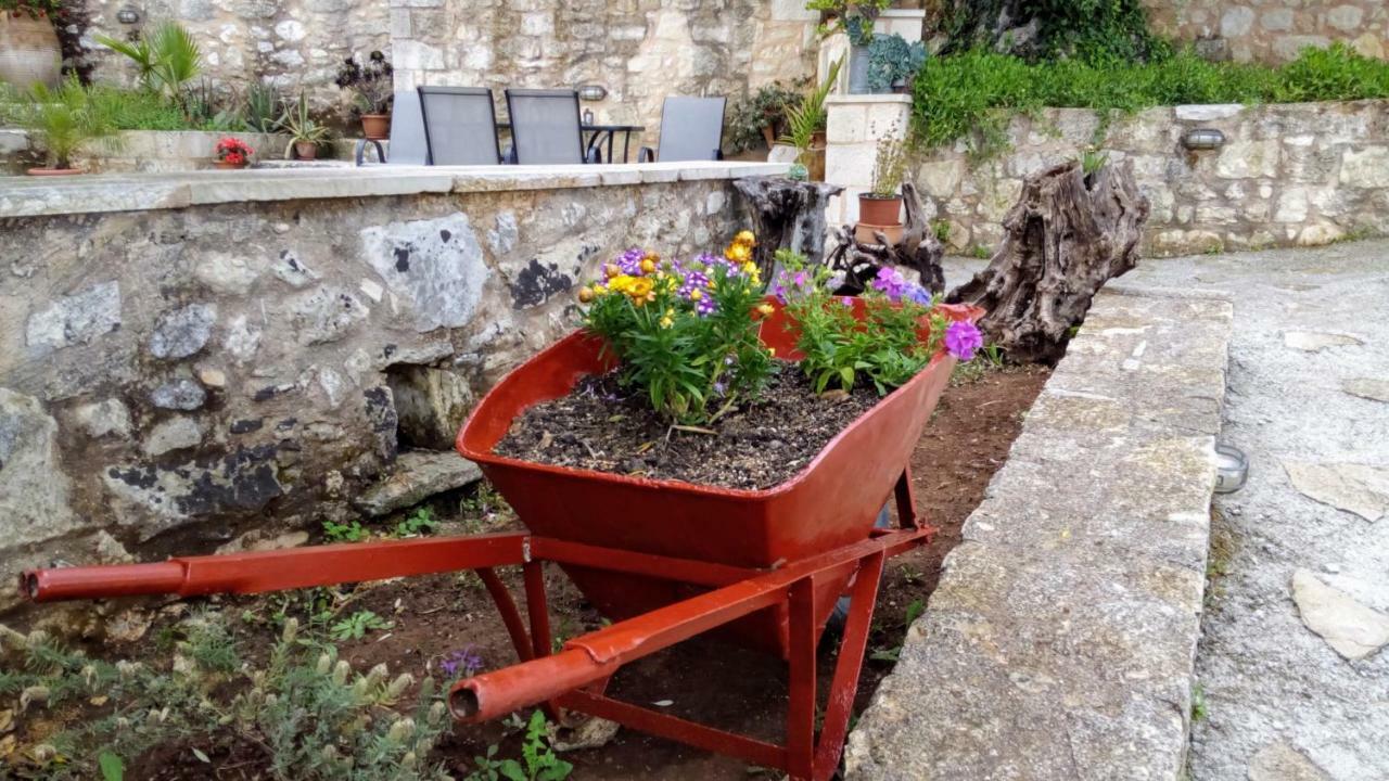 Tzitzifes Stone Mansionヴィラ エクステリア 写真